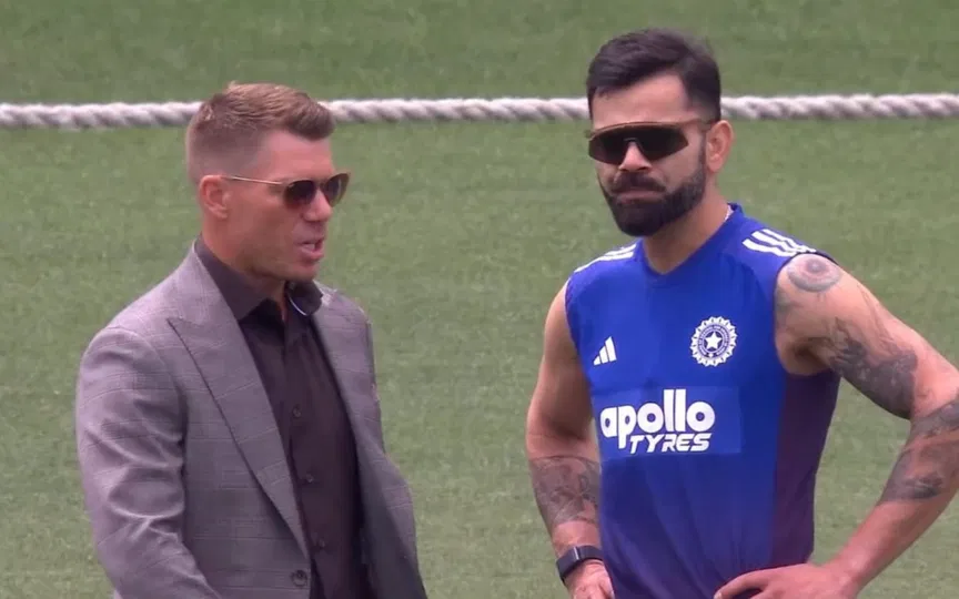 Warner Reveals His Chat With Kohli news